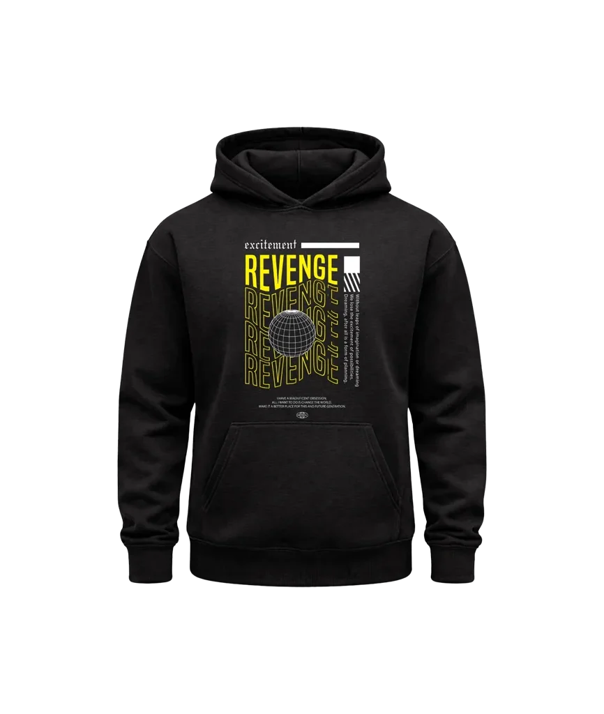 Excitement Revenge Black Hoodie