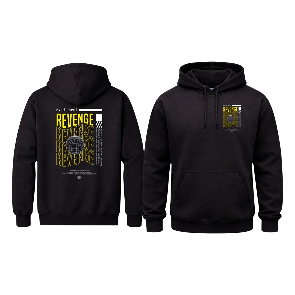 Cyberpunk Typography Pullover