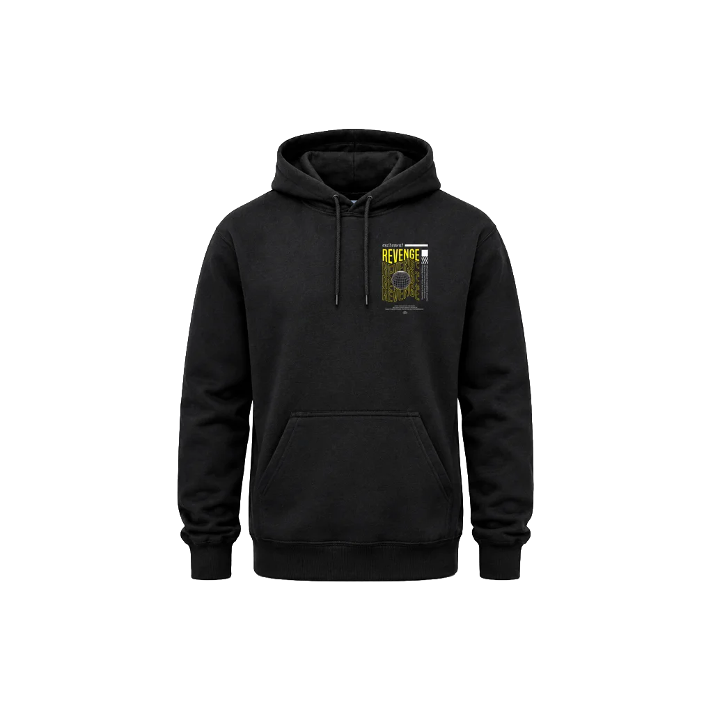 Excitement Revenge Front And Back Print Hoodie