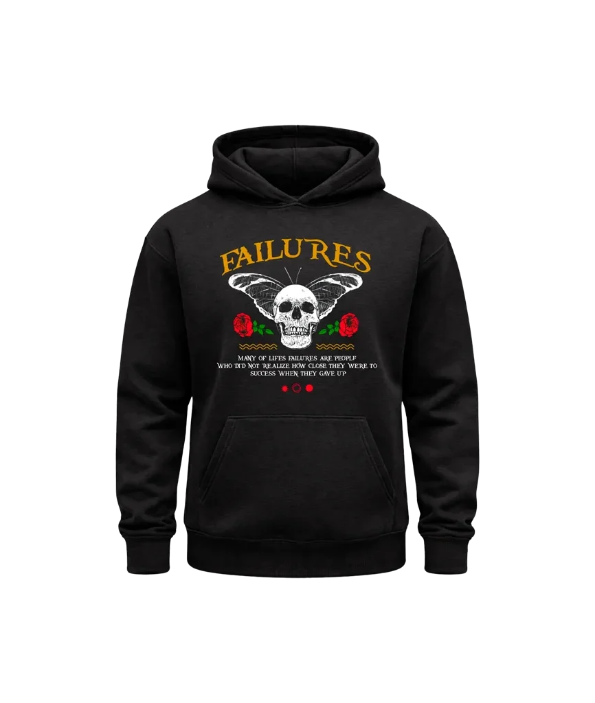 Failures Black Hoodie