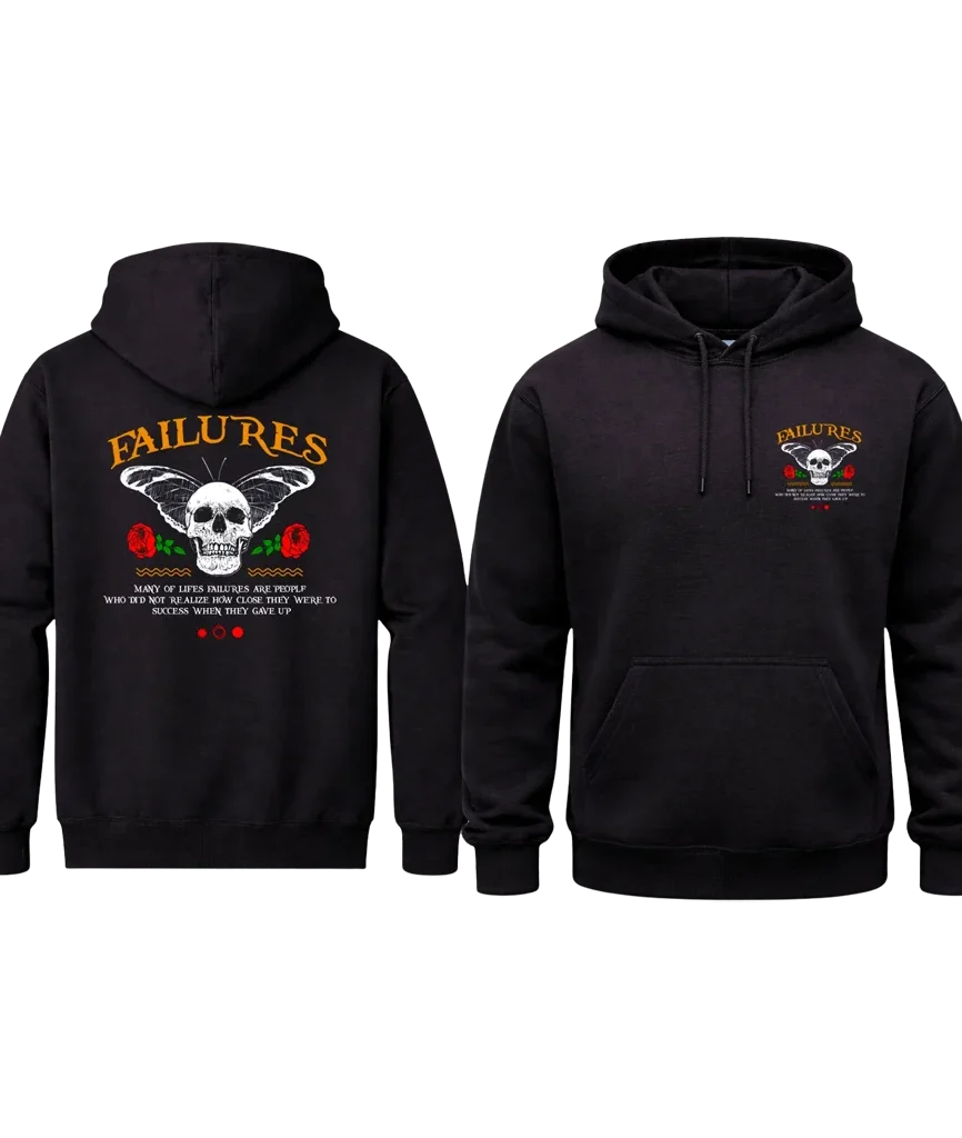 Failures Front And Back Print Hoodie