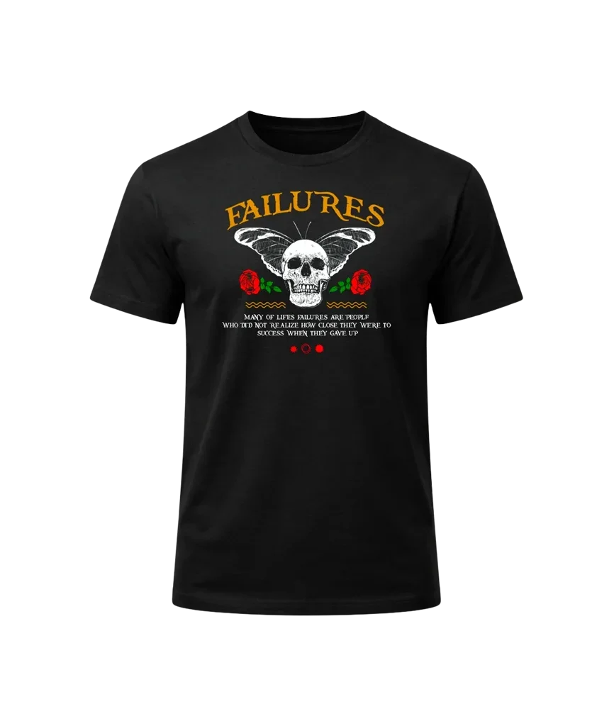 Life Lessons Black T-Shirt