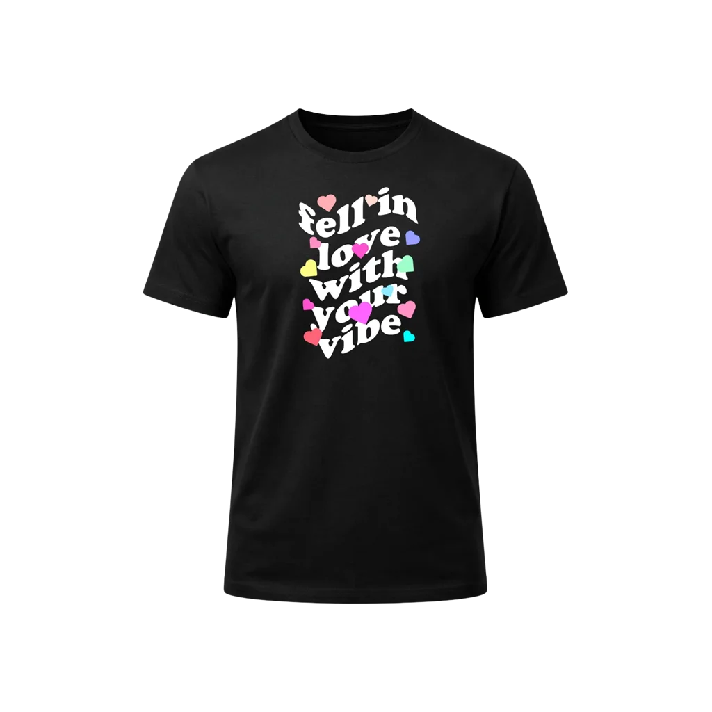 Fell In Love With Your Vibe Graphic T-Shirt