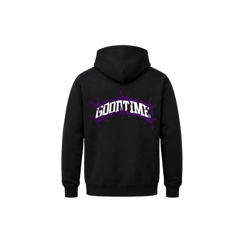 Good Time Front And Back Print Hoodie