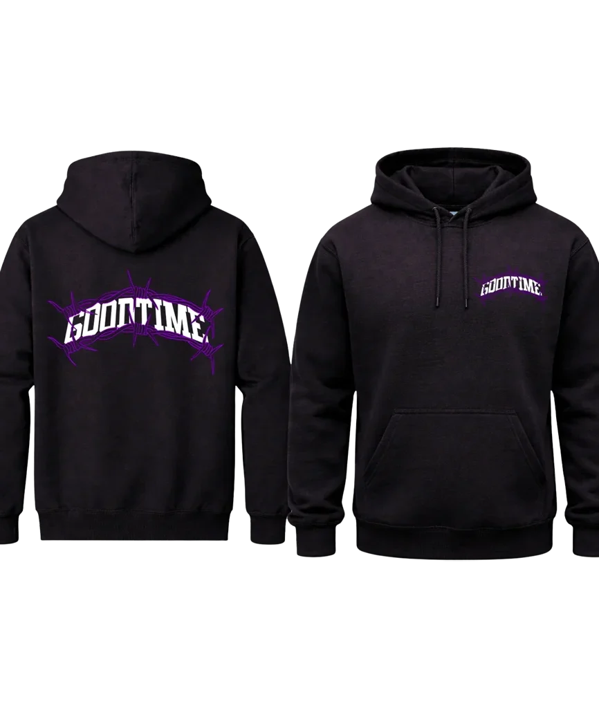 Good Time Front And Back Print Hoodie
