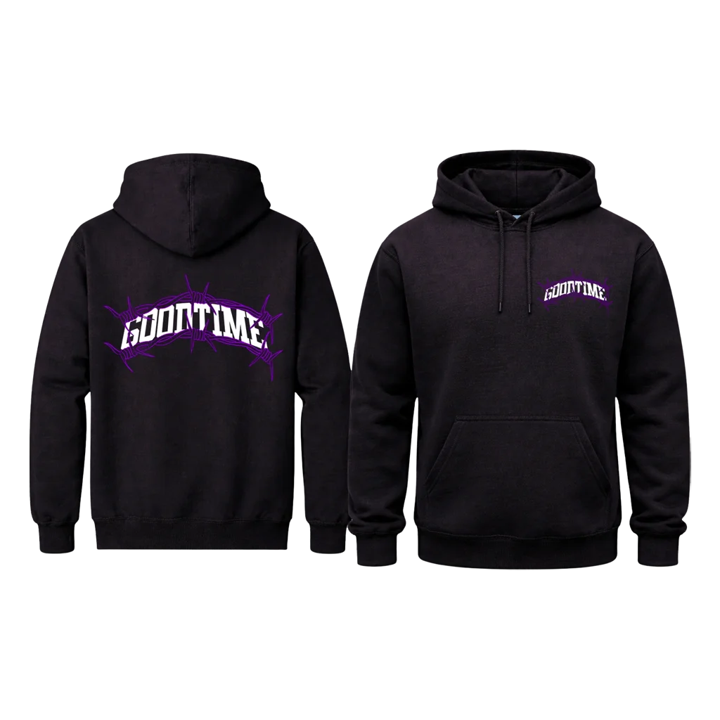 Good Time Front And Back Print Hoodie