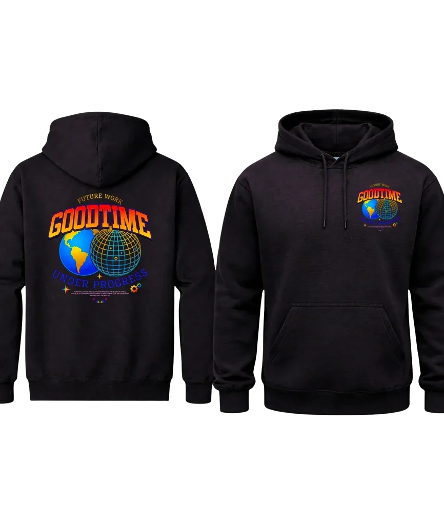 Good Time Front And Back Print Hoodie
