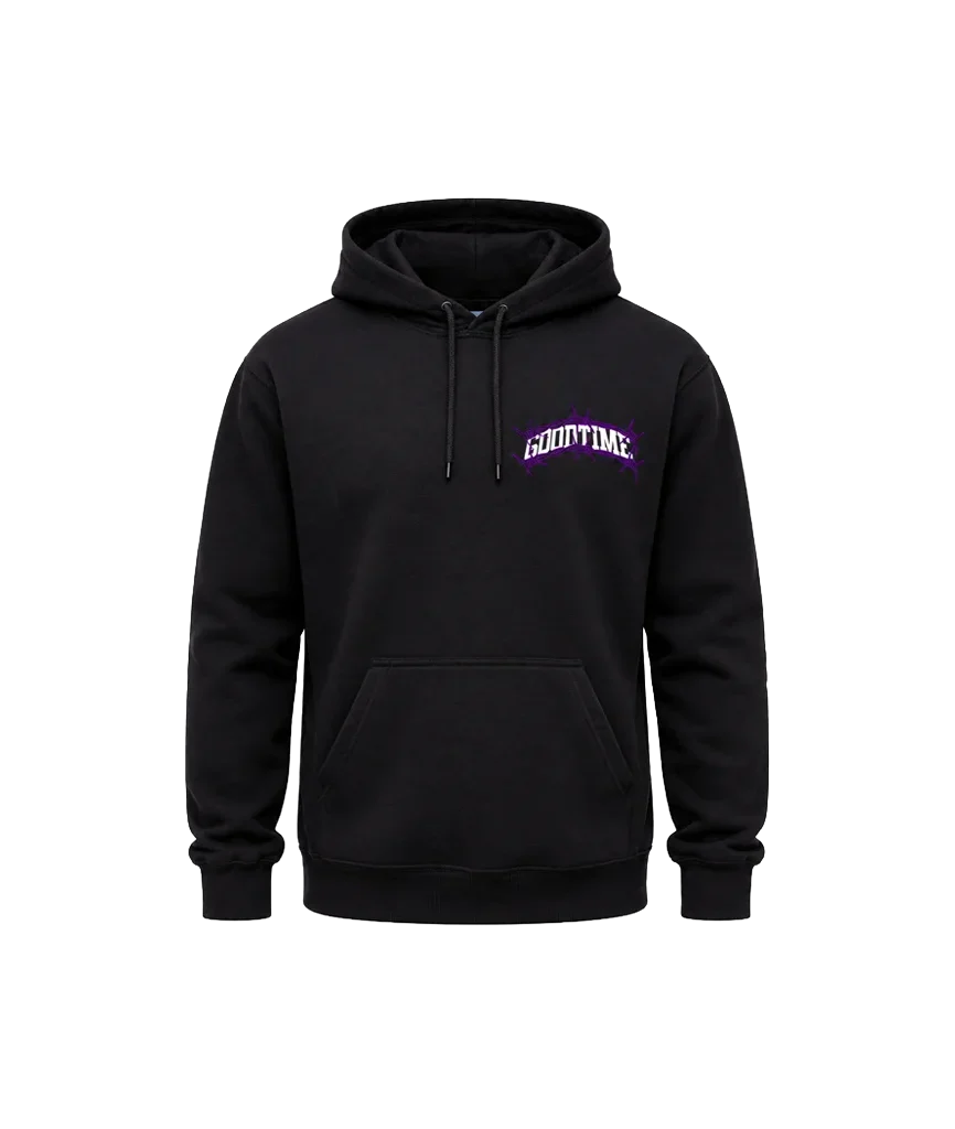 Good Time Front And Back Print Hoodie