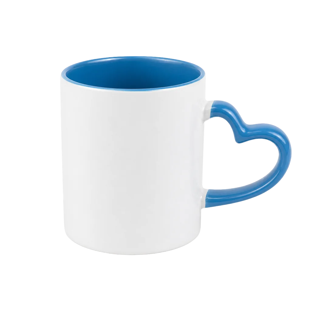 Heart Handle Ceramic Mug