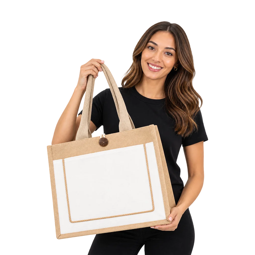 Eco Mini Jute Everyday Carry Bag