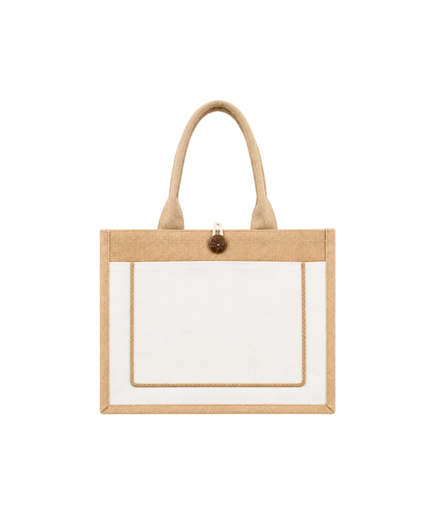 Jute Tote Bag | Classy and Eco Friendly Everyday Essential