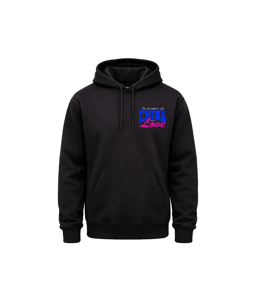 Made By Love Front And Back Print Hoodie