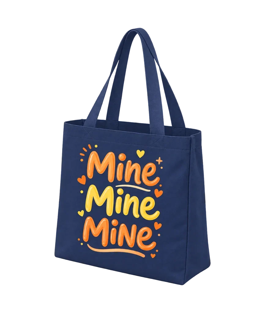 Mine Mine Mine Love Tote Bag
