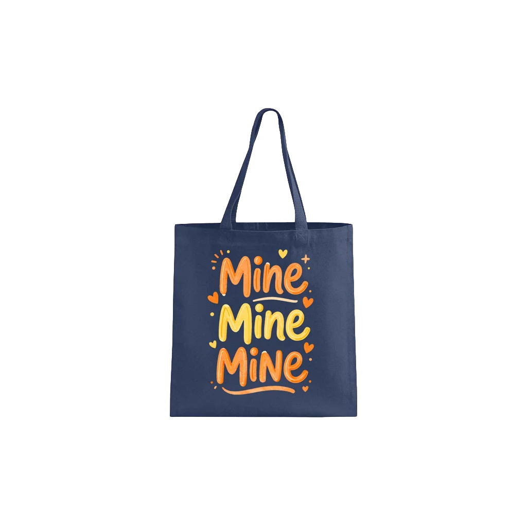 Mine Mine Mine Love Tote Bag