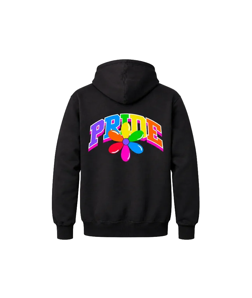Pride Front And Back Print Hoodie