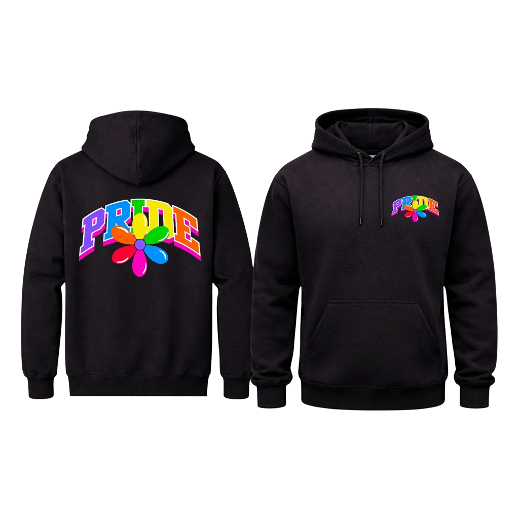 Pride Flower Power Unisex Hoodie