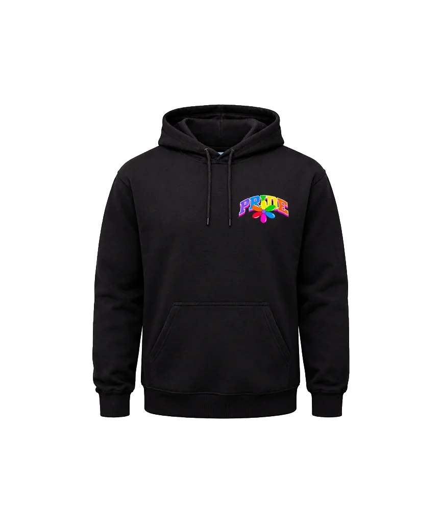 Pride Front And Back Print Hoodie