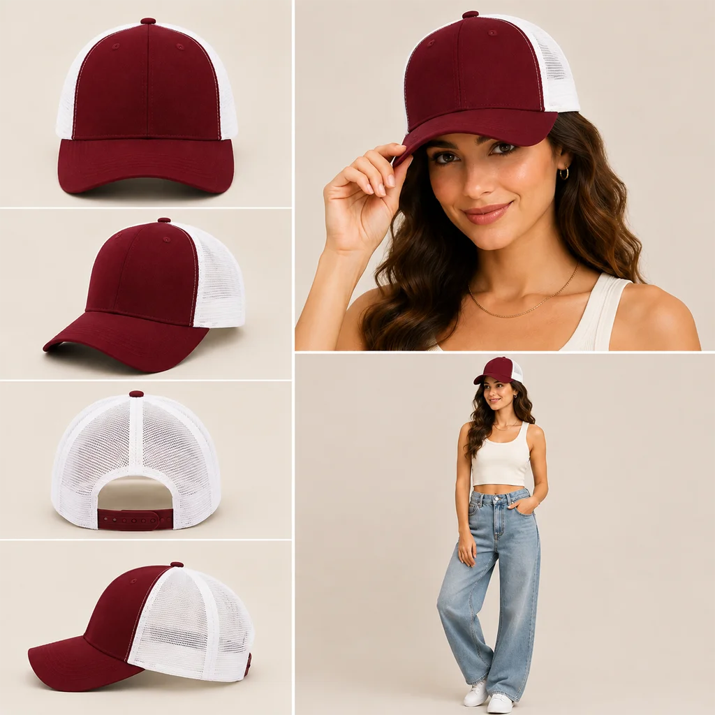 Six Panel Cap | Clean, Structured and Versatile