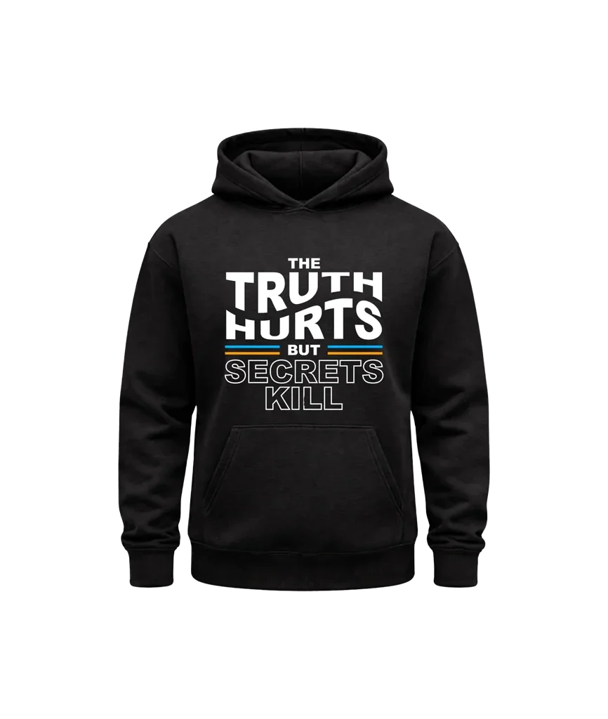 The Truth Hurts Black Hoodie