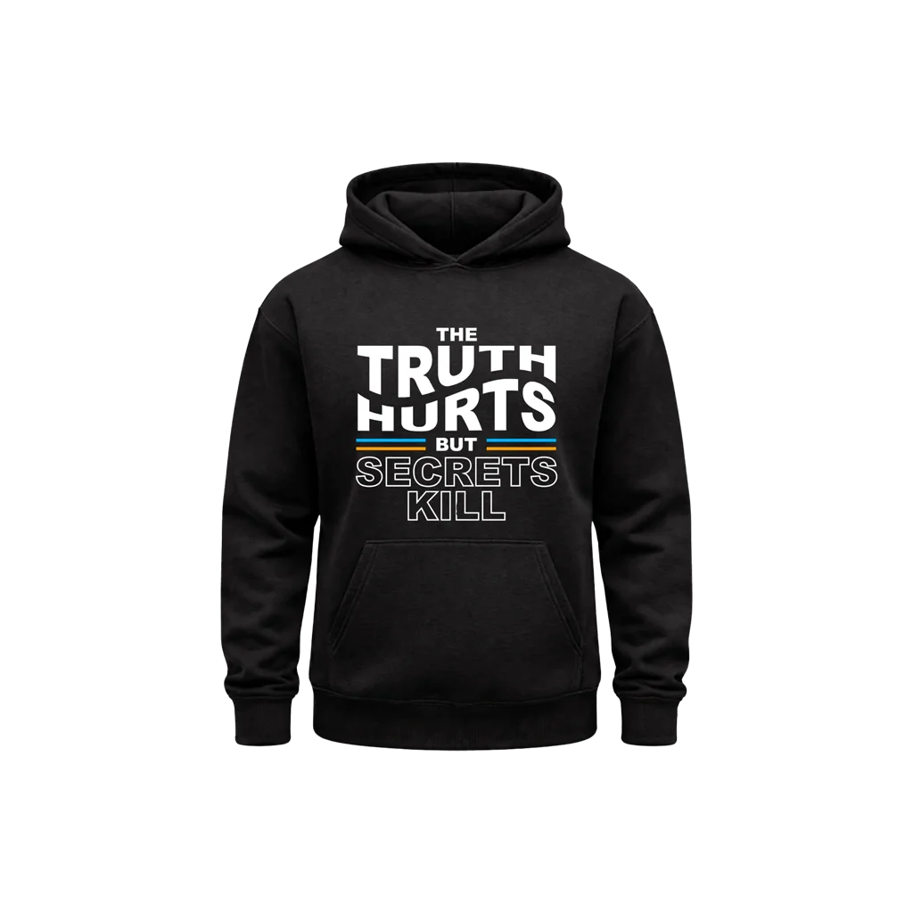 The Truth Hurts Black Hoodie