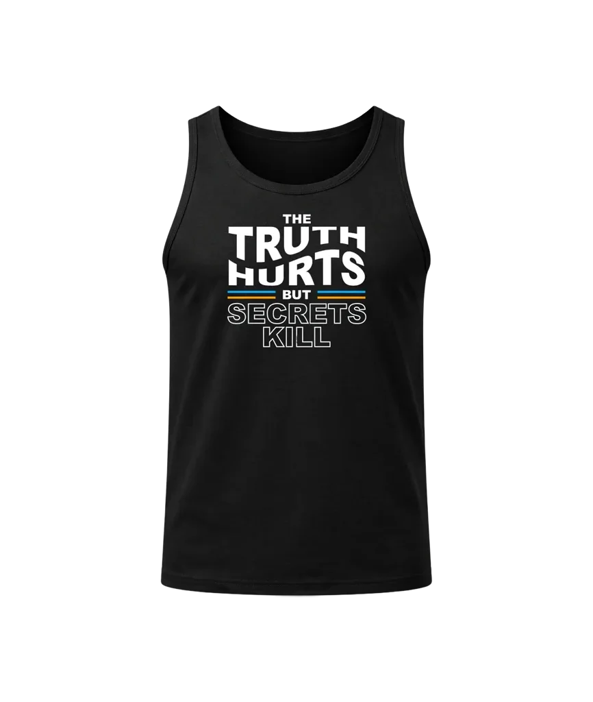 The Truth Hurts Black Tank Top