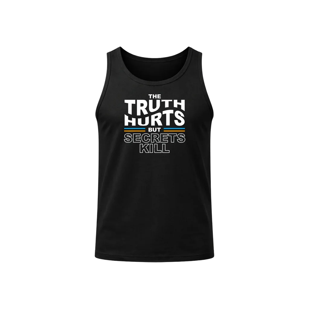 The Truth Hurts Black Tank Top