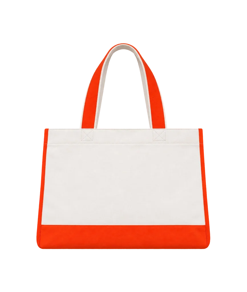 Trimmed Tote Bag | Sleek and Versatile Everyday Carry Bag