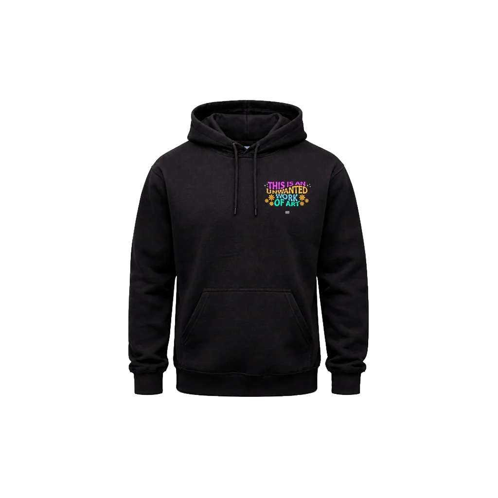 Unwanted Work Of Art Front And Back Print Hoodie