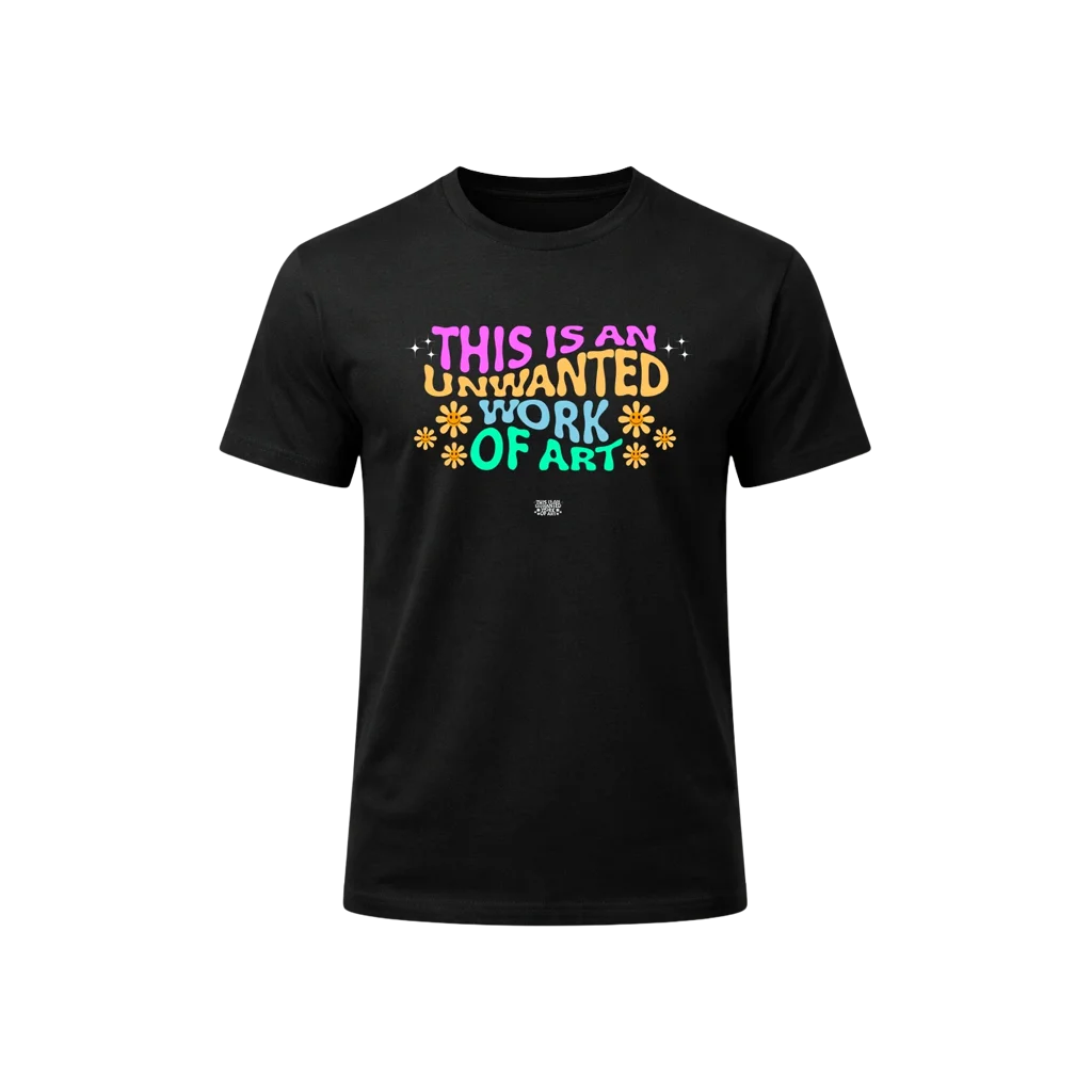 Unwanted Art Retro Typography Tee