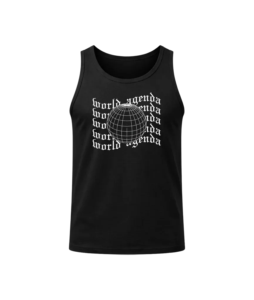 World Agenda Black Tank Top
