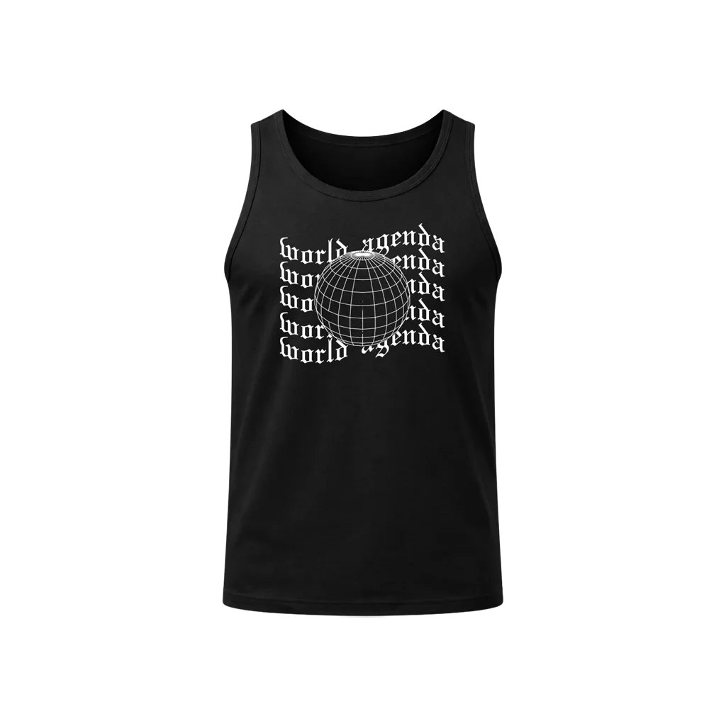 World Agenda Black Tank Top