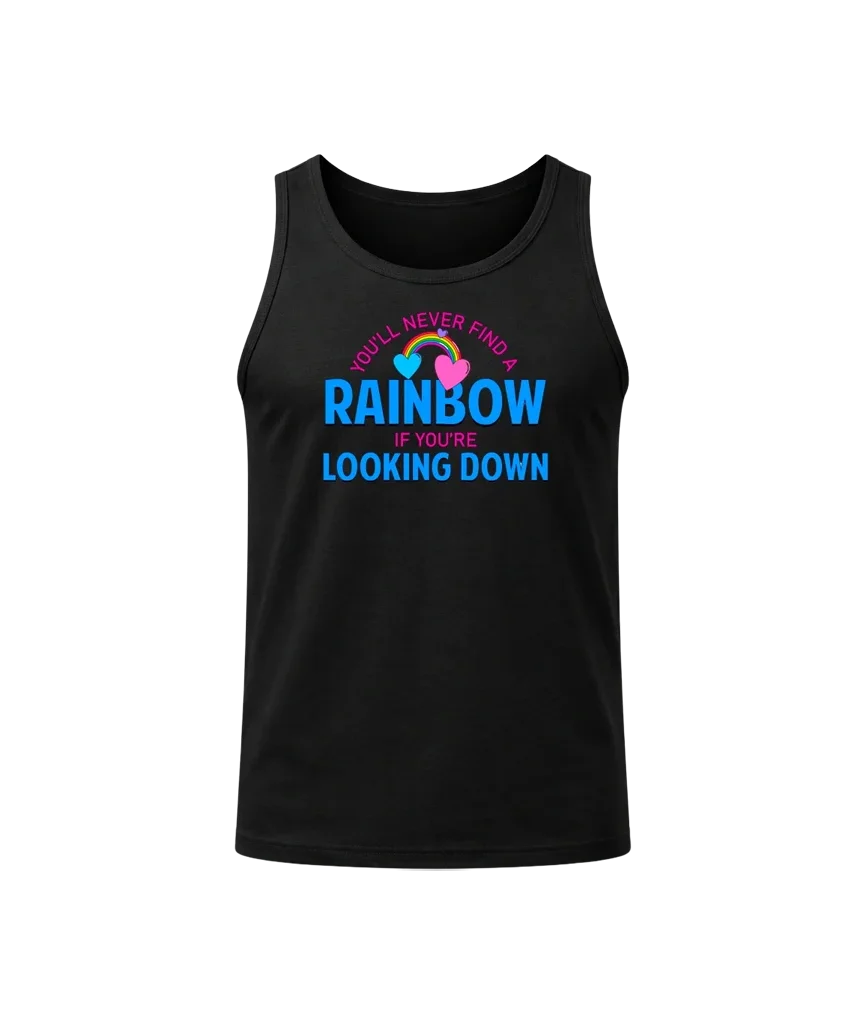 Colorful Heart Sleeveless Tee