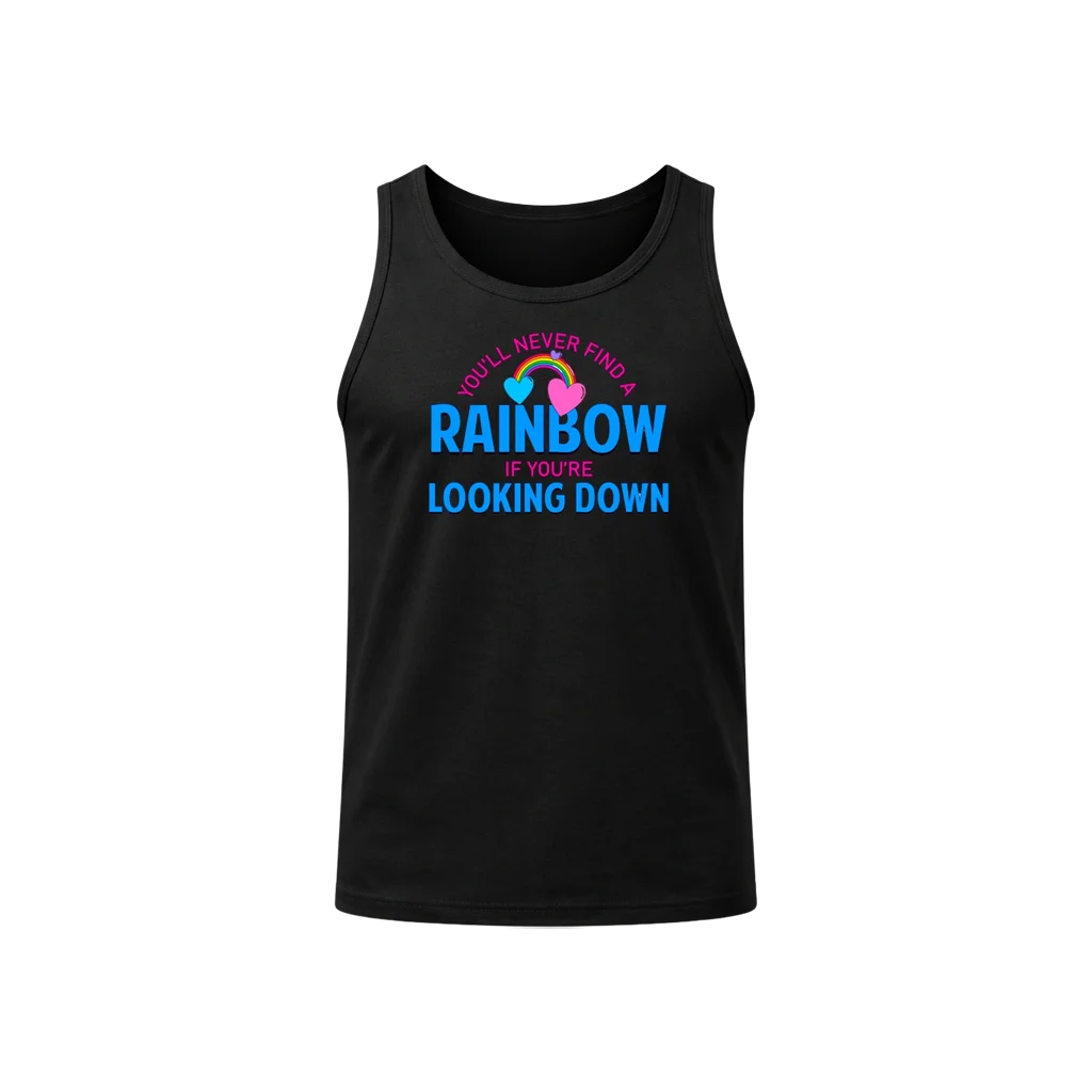 Colorful Heart Sleeveless Tee