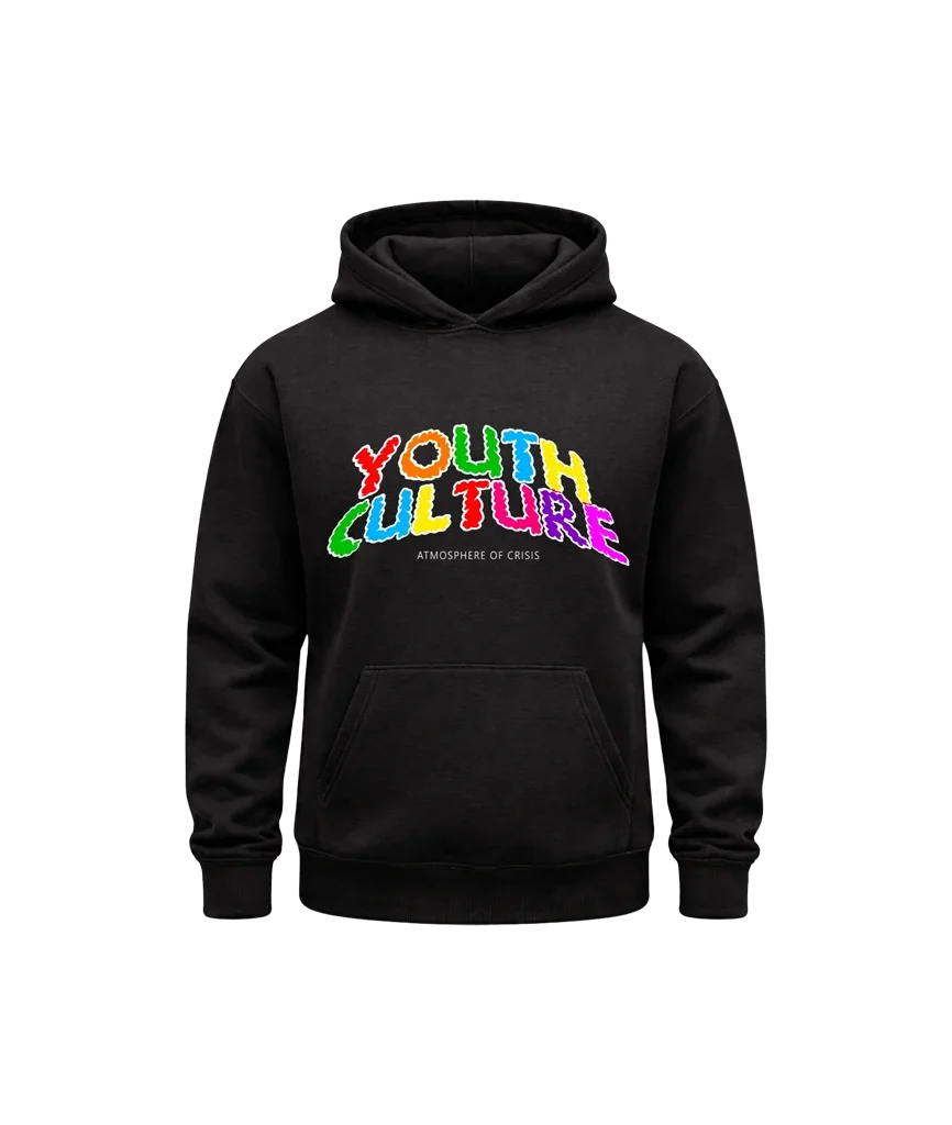 Youth Culture Black Hoodie