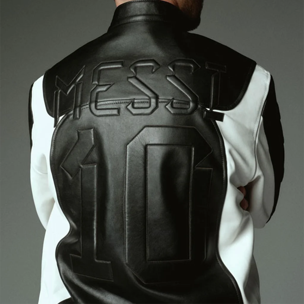 Messi-Argentina-20th-Anniversary-Leather-Biker-Jacket - Image 4
