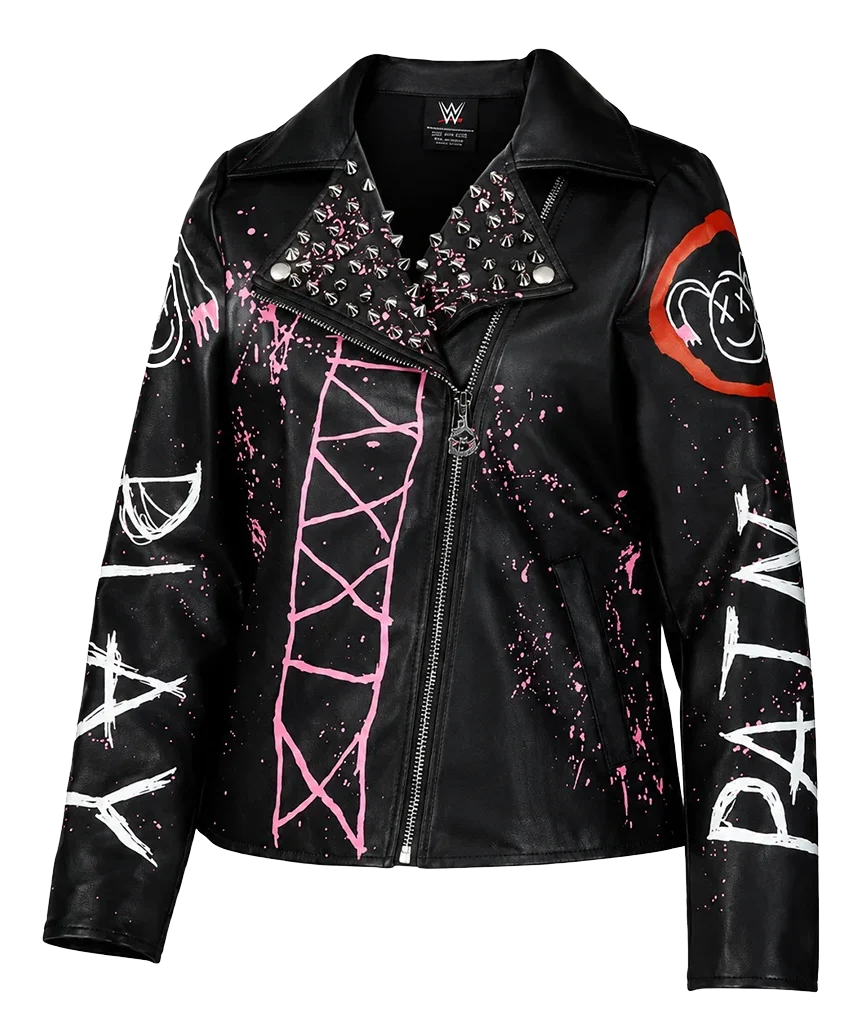 Alexa Bliss Friends for Eternity Black Leather Jacket