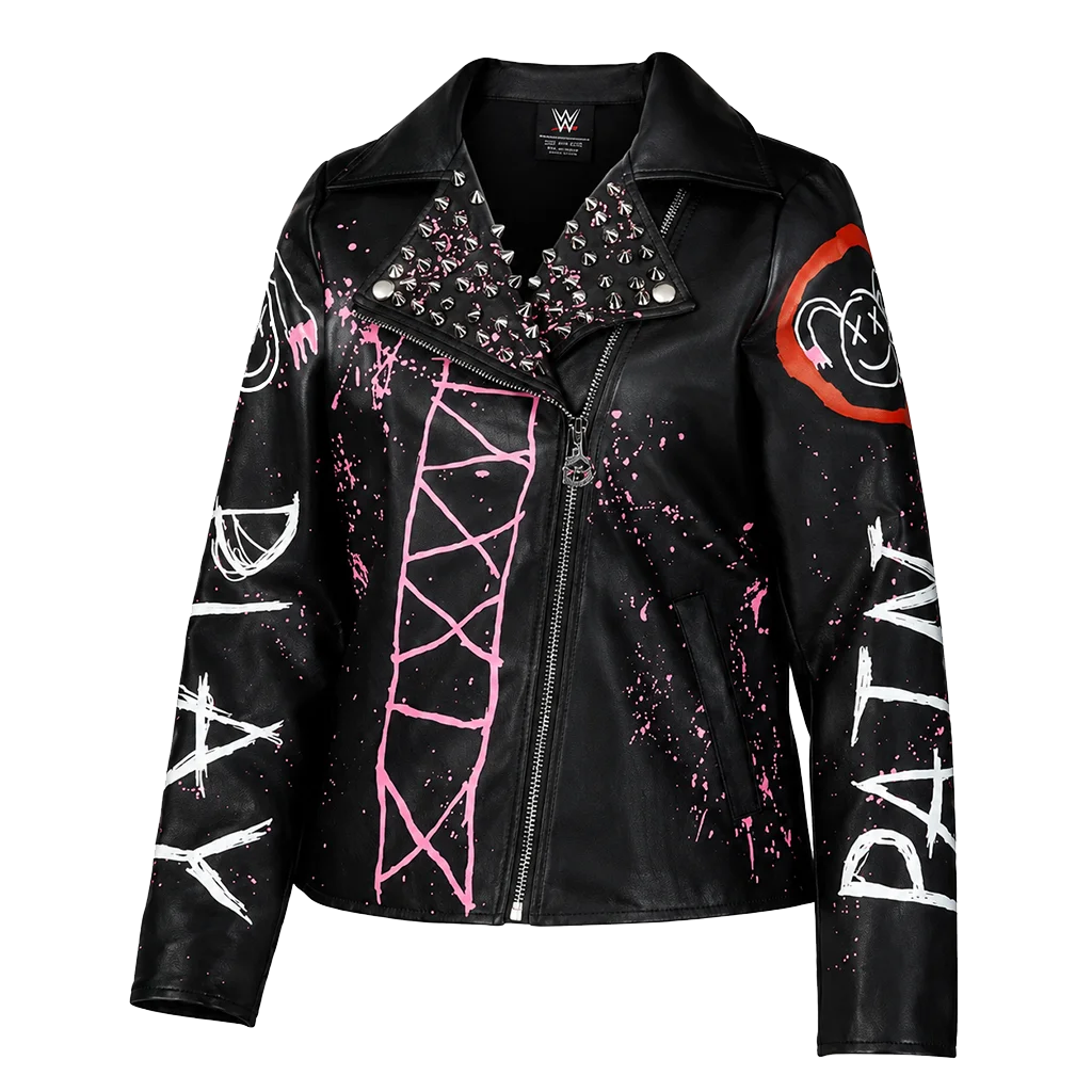 Alexa Bliss Friends for Eternity Black Leather Jacket