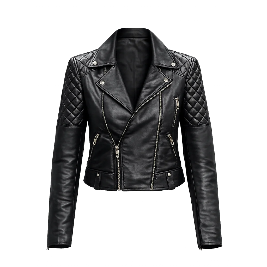 CMA Fest 2025 Faith Hill Black Leather Jacket