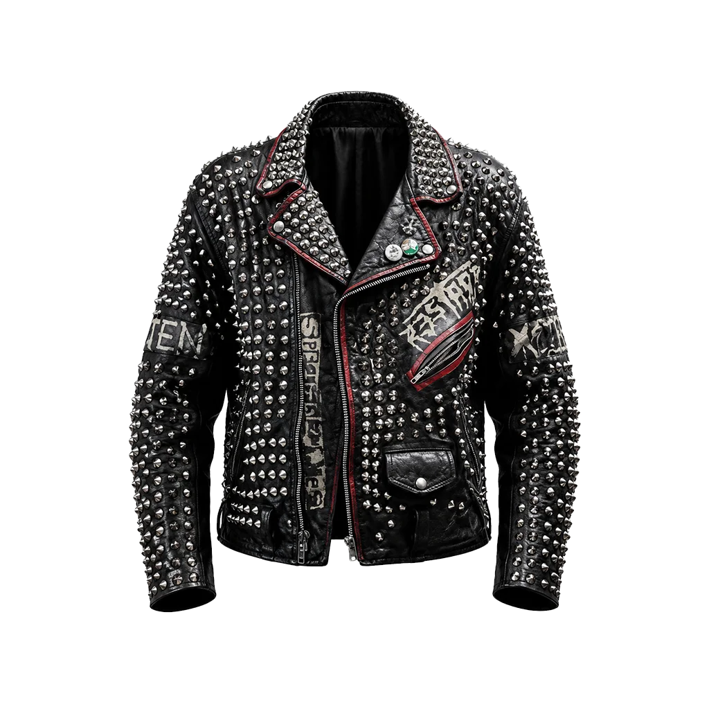 Caught Stealing 2025 Matt Smith Biker Jacket