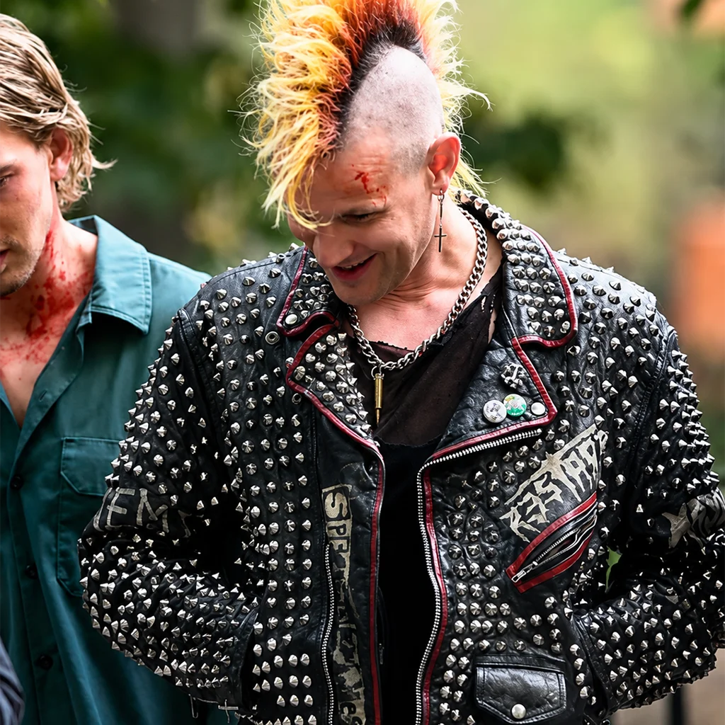 Caught Stealing 2025 Matt Smith Biker Jacket - Image 3