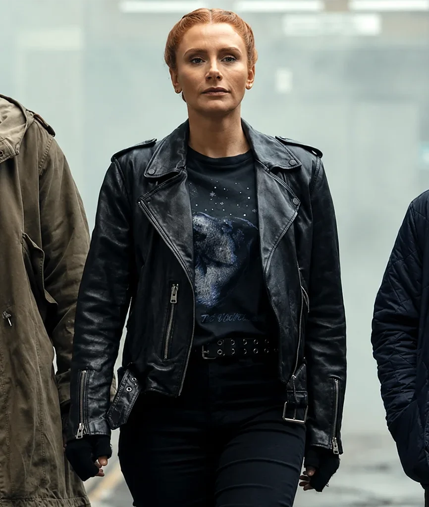 Deep Cover 2025 Kat Black Biker Jacket