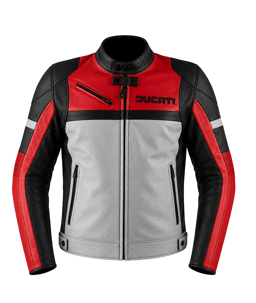Ducati-Motorcycles-100th-Anniversary-Desmo250-MX-Red-and-Grey-Biker-Leather-Jacket