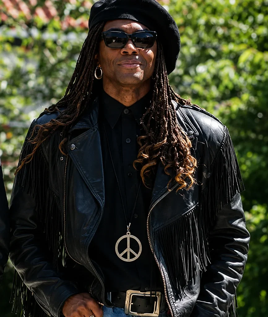 Girl You Know Its True Elan Ben Ali Biker Leather Jacket
