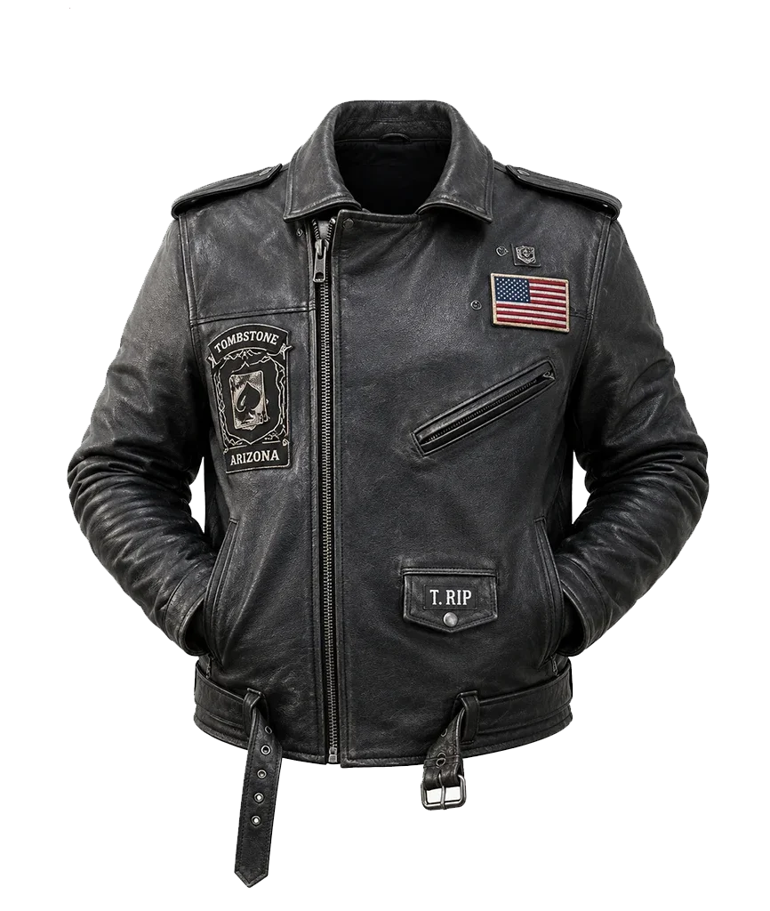 Law and Order Organized Crime Christopher Meloni Biker Jacket