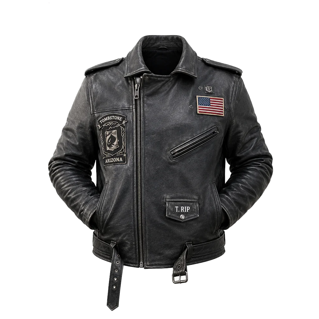 Law and Order Organized Crime Christopher Meloni Biker Jacket