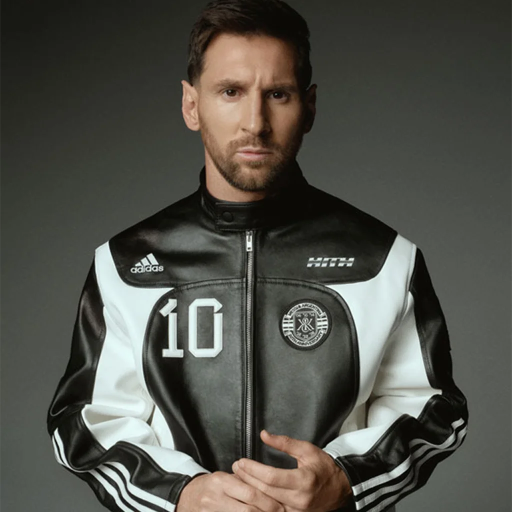 Messi-Argentina-20th-Anniversary-Leather-Biker-Jacket - Image 3