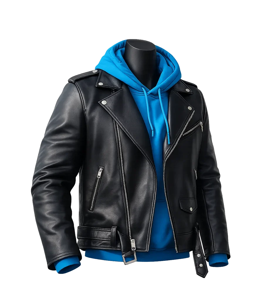 Unexpected-Christmas-2025-Michael-Black-Biker-Jacket