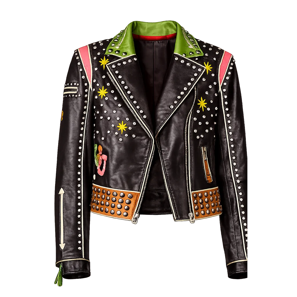 Rodeo Atomic Ranch Black Biker Jacket