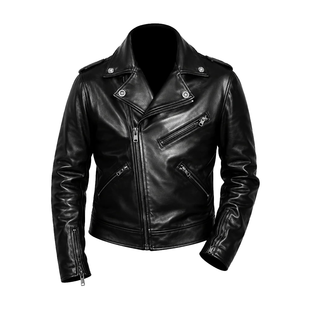 Squid Game Lee Byung Hun Black Leather Jacket