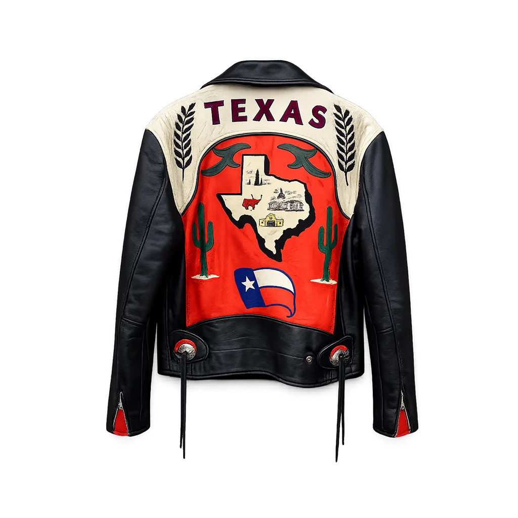 Stagecoach-Festival-2025-Mark-Wystrach-Texas-Motorcycle-Jacket - Image 2